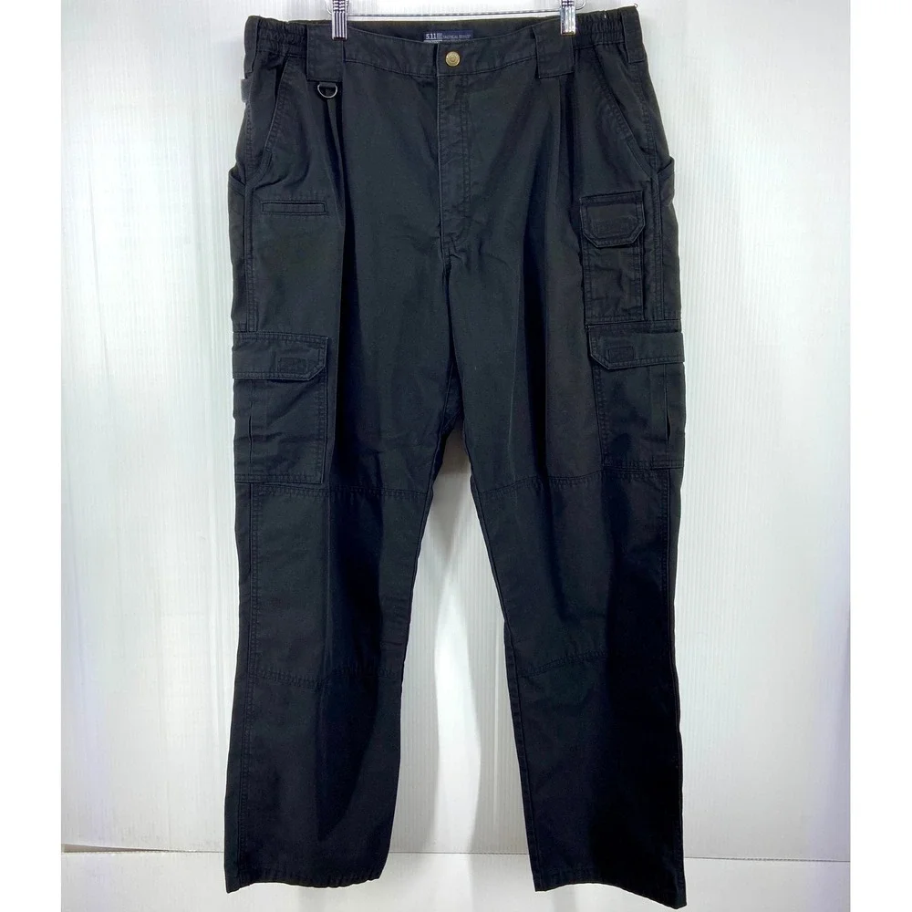 511 Tactical Mens Taclite Pro Ripstop Cargo Pants Black Size 40x34‎